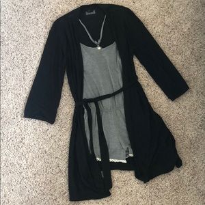 Gillian & O’ Malley Black Lounge Robe